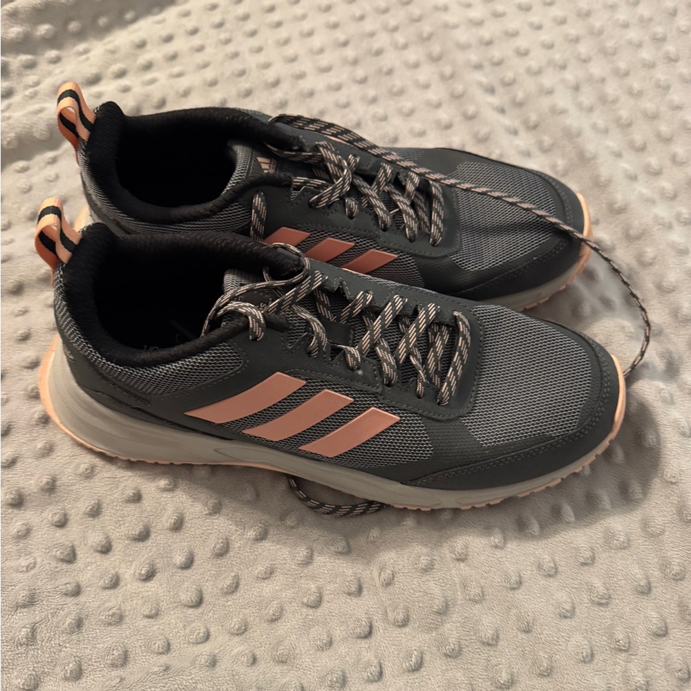 Adidas Shoes Womens 9 Rockadia Trail 3 Cloadfoam Running Sneakers EG2523